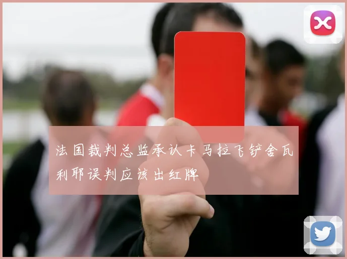 法国裁判总监承认卡马拉飞铲舍瓦利耶误判应该出红牌